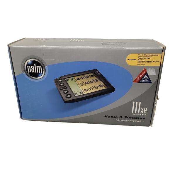 Vintage PALM IIIXE 3XE Handheld Personal Organizer For Parts Or Repair READ - Picture 2 of 15